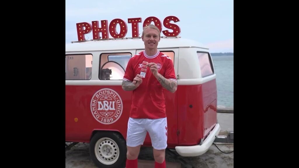 Simon Kjær with Denmark - EURO 2024