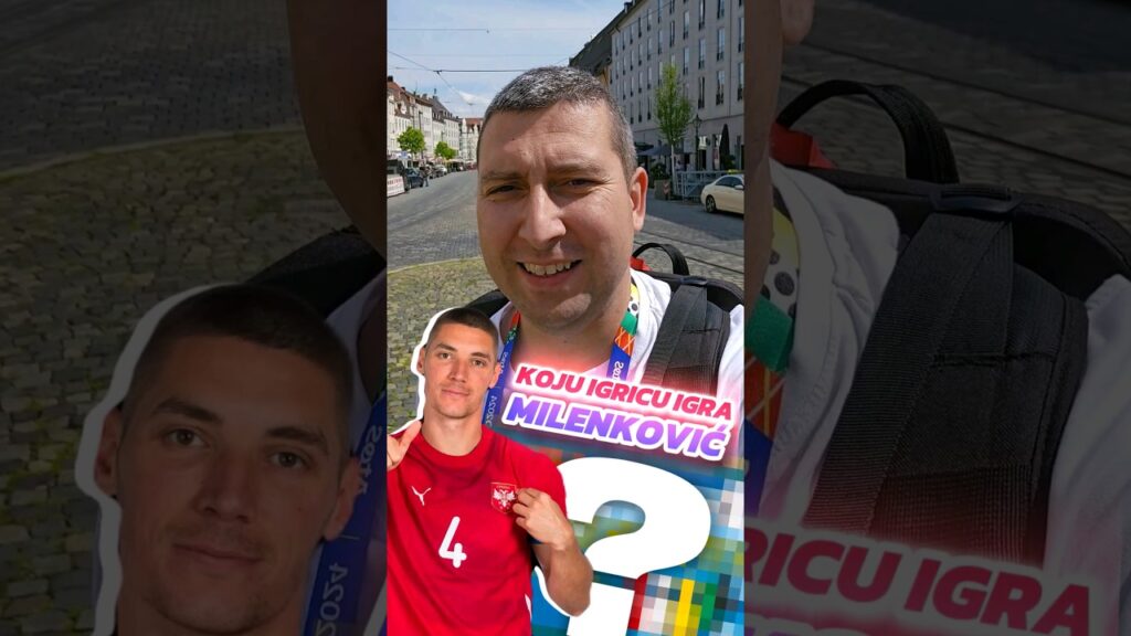 Koji igricu igra Nikola Milenković #euro2024