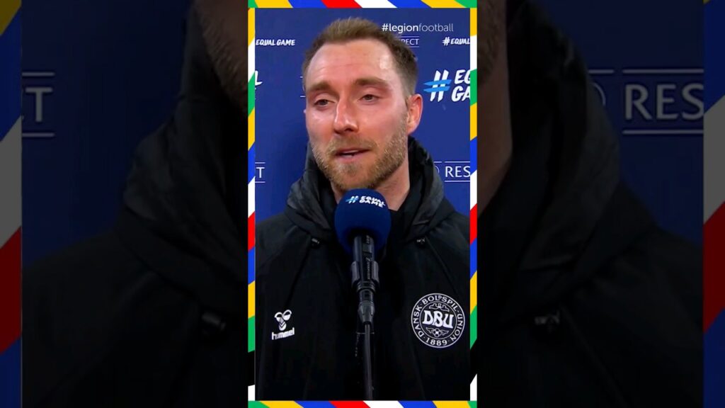 Christian Eriksen's impressive comeback story #euro2024 #eriksen #shorts