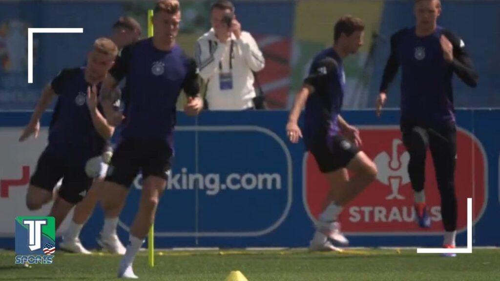 Toni Kroos und Thomas Müller führen Deutschland im PRACTICE zur Vorbereitung auf die Schweiz an