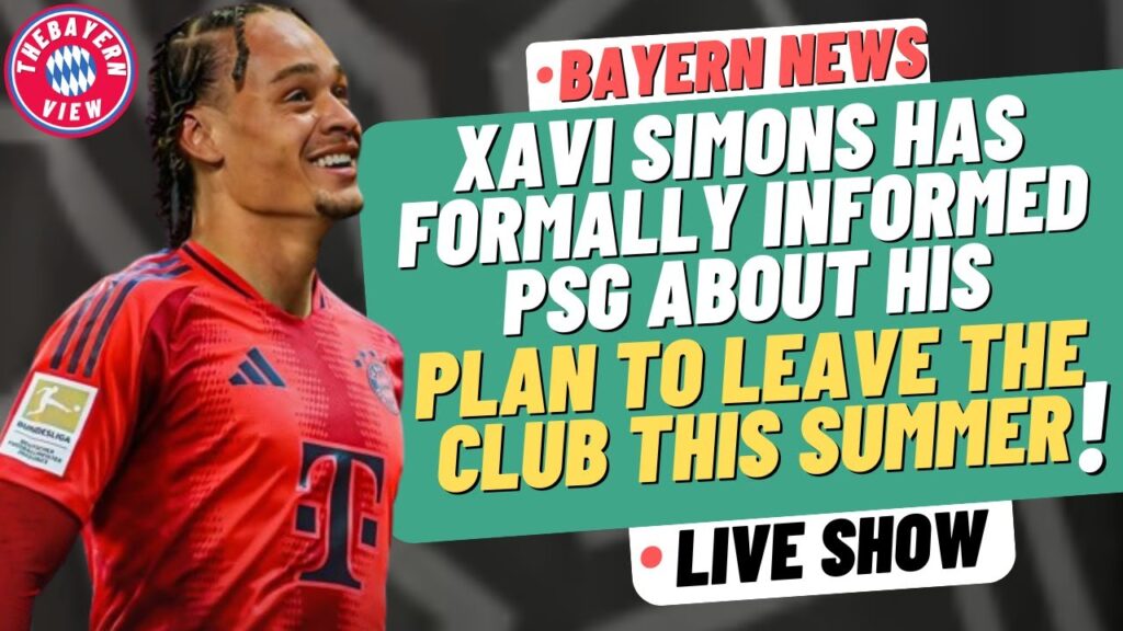 Xavi Simons To pick Bayern Munich as his next club?? - Bayern Munich Transfer News