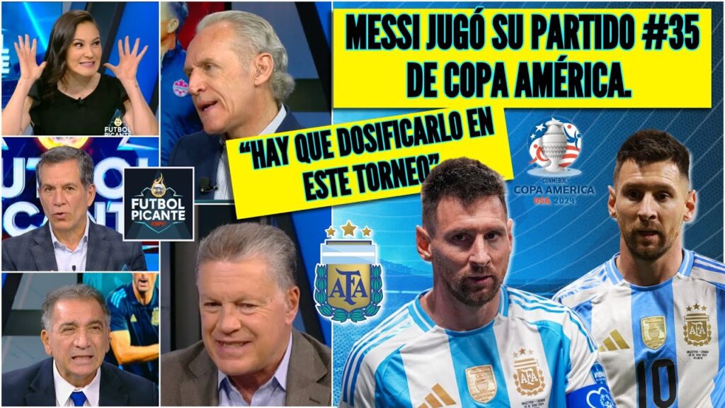 ARGENTINA de MESSI impuso talento y ganó. CANADÁ SORPRENDIÓ por su calidad en cancha | FutbolPicante