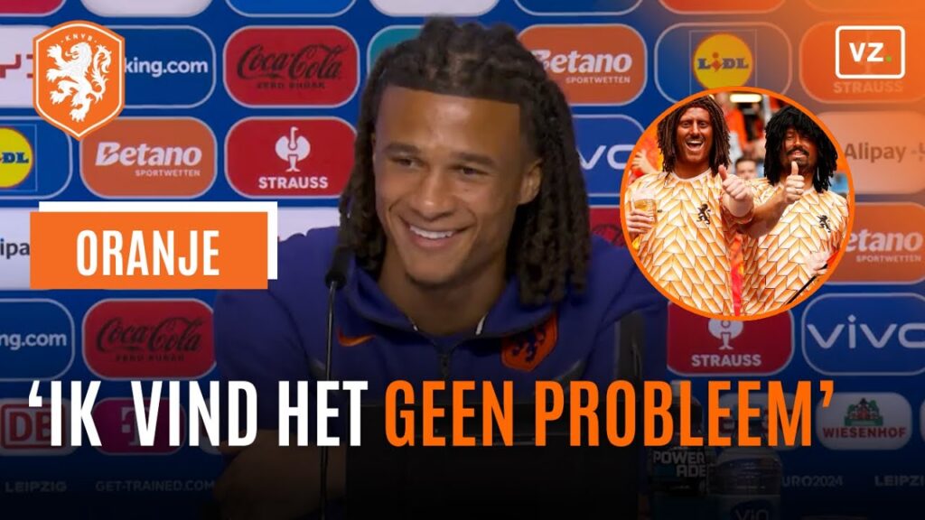 Nathan Aké komt met een prachtige reactie op de als Ruud Gullit verklede Oranje-fans! 🧡🦁