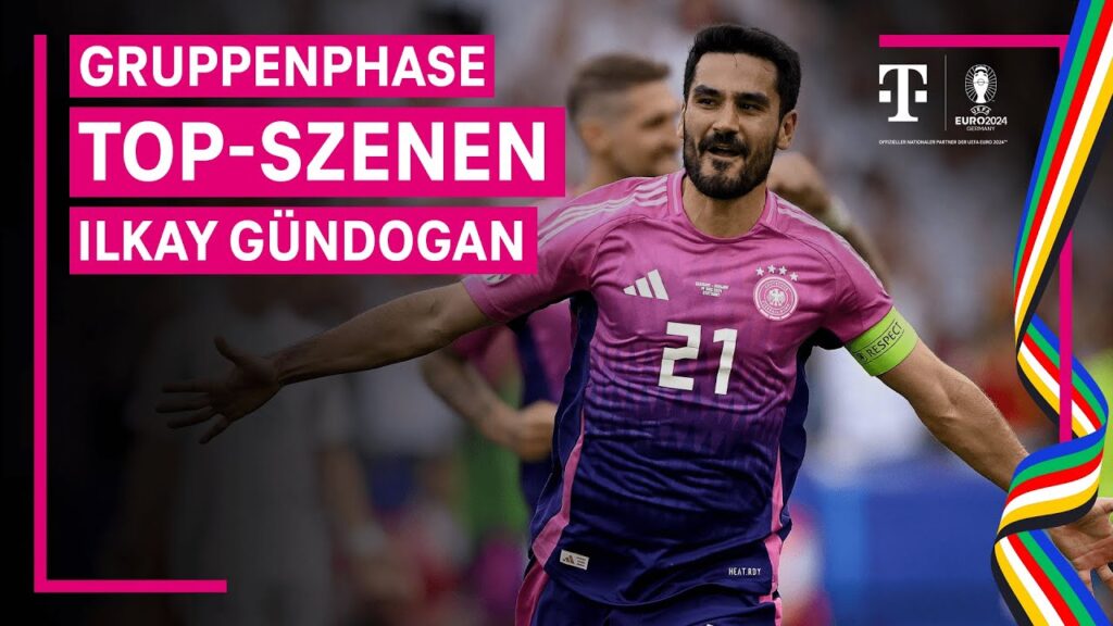 Ilkay Gündogan: Die besten Szenen des DFB-Kapitäns | UEFA EURO 2024, Gruppenphase | MAGENTA TV