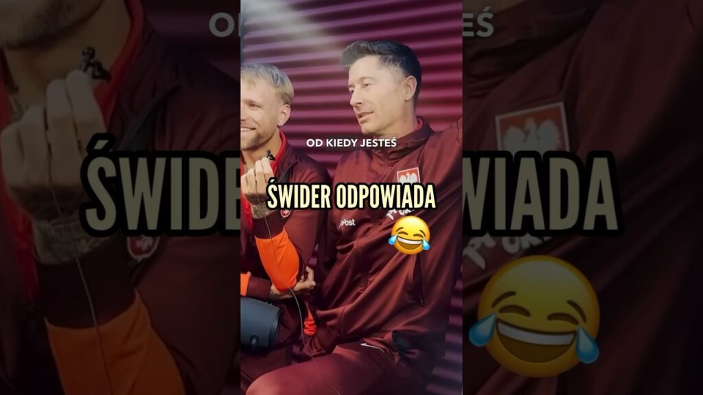 ŚWIDERSKI RIPOSTUJE LEWANDOWSKIEGO 😂 #shorts