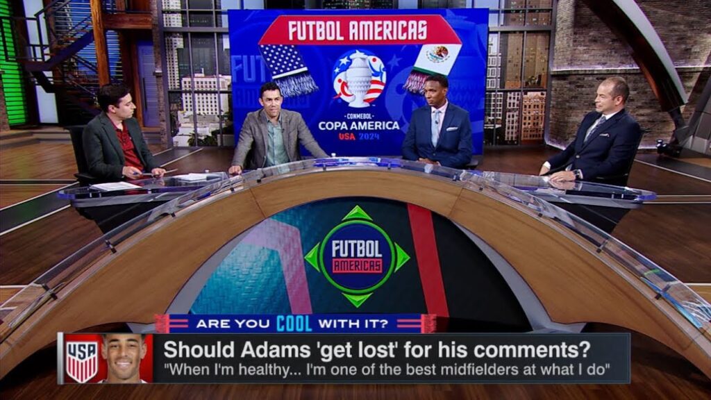 Tyler Adams says he is amongst the best in the world. #futbolamericas