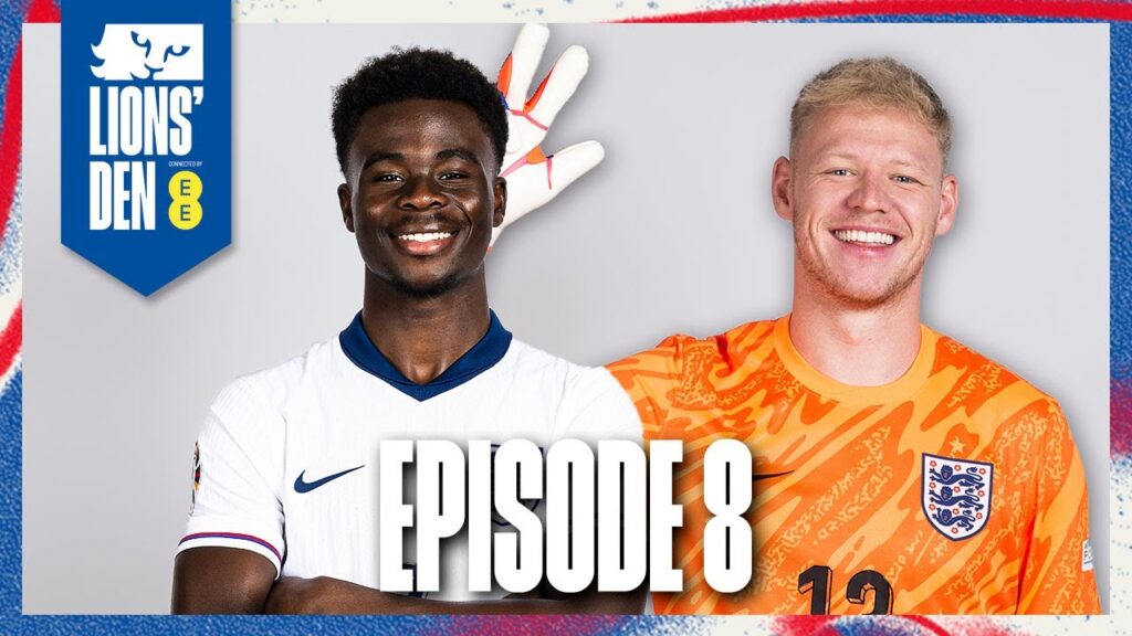 Bukayo Saka and Aaron Ramsdale | Episode 8 | Lions' Den Connected By EE
