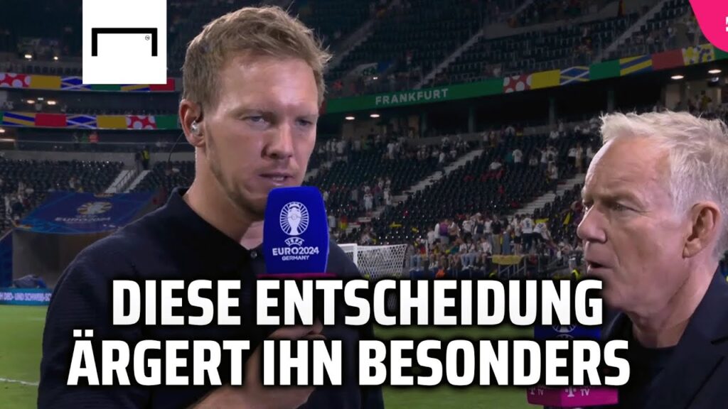 Nagelsmann ägert sich über Schiedsrichter-Enscheidung | EM 2024