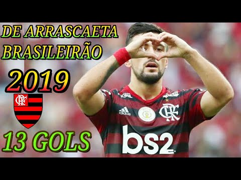 TODOS os 13 GOLS de GIORGIAN de ARRASCAETA NO BRASILEIRÃO 2019 ⚽