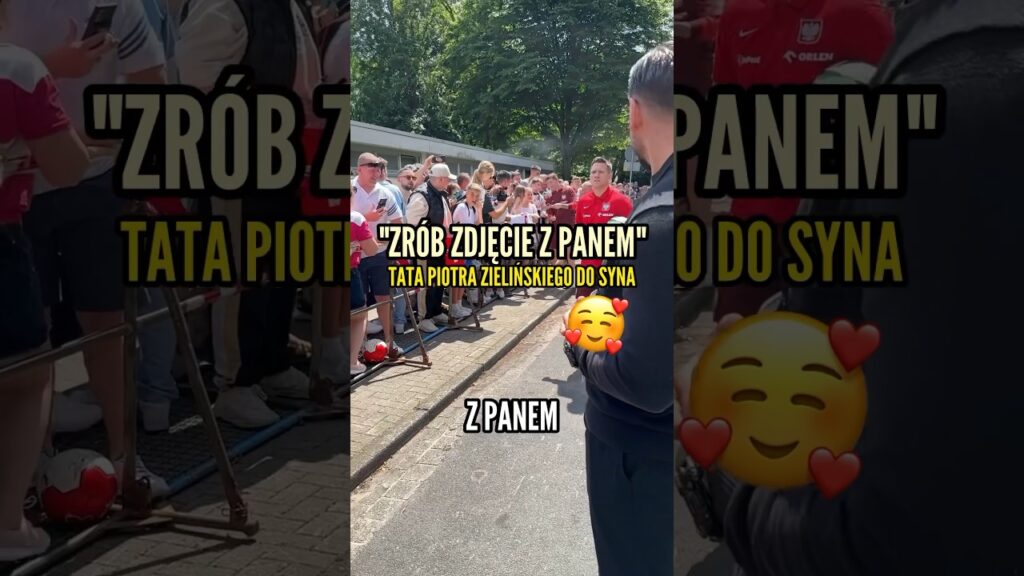 PIOTR ZIELIŃSKI I NIEZWYKŁY KIBIC Z POLSKI! #shorts