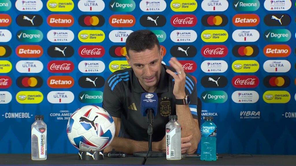 VIVO LIONEL SCALONI- ENTRENADOR SELECCIÓN ARGENTINA FUTBOL 2024.