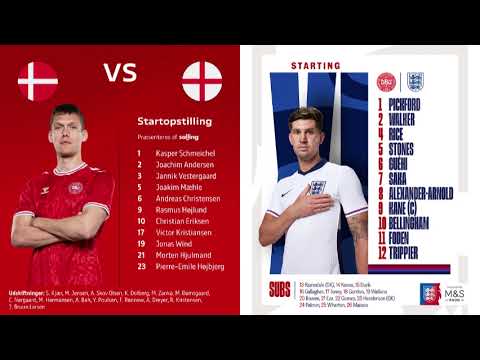 Denmark VS England - UEFA Euro 2024 - BBC Radio 5 Live commentary