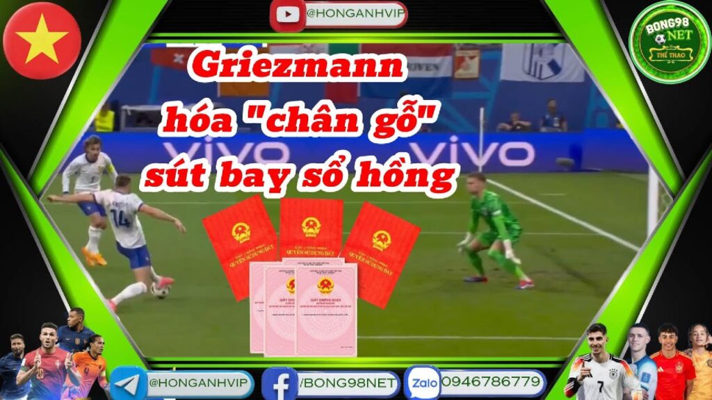Antoine Griezmann hoá "chân gỗ" | Hà Lan - Pháp Highlight #euro2024 #highlights #highlight