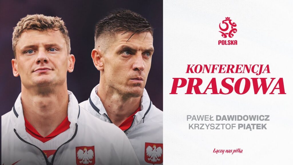 PAWEŁ DAWIDOWICZ I KRZYSZTOF PIĄTEK NA KONFERENCJI PRASOWEJ REPREZENTACJI POLSKI (RETRANSMISJA) ⚪🔴
