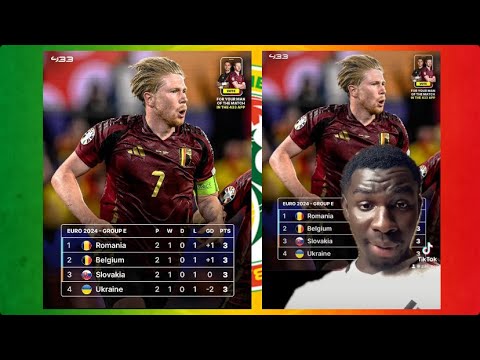 🚨 Euro 2024 : Tout est relancé dans le groupe E ! Romelu Lukaku maudit devant le but 🥲