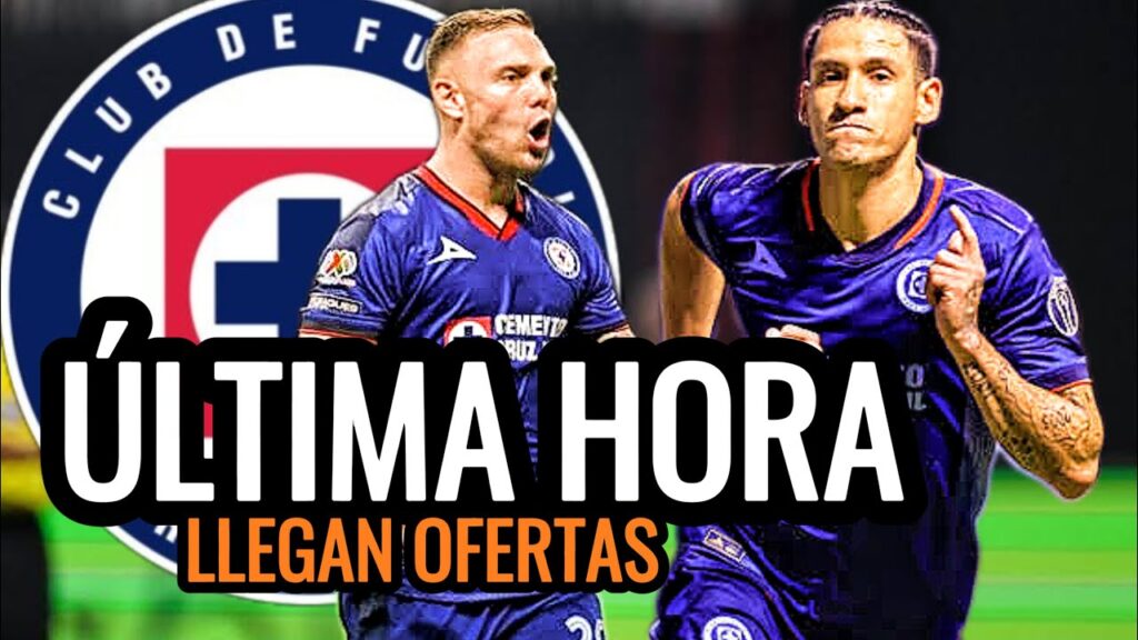 CRUZ AZUL Vendería a URIEL ANTUNA y ROTONDI. Llegará un CRACK MUNDIAL EXTRANJERO con el dinero
