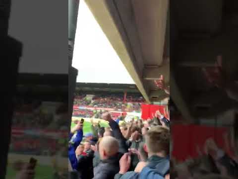 Derby fans at Brentford today singing about Harry Wilson 🎶