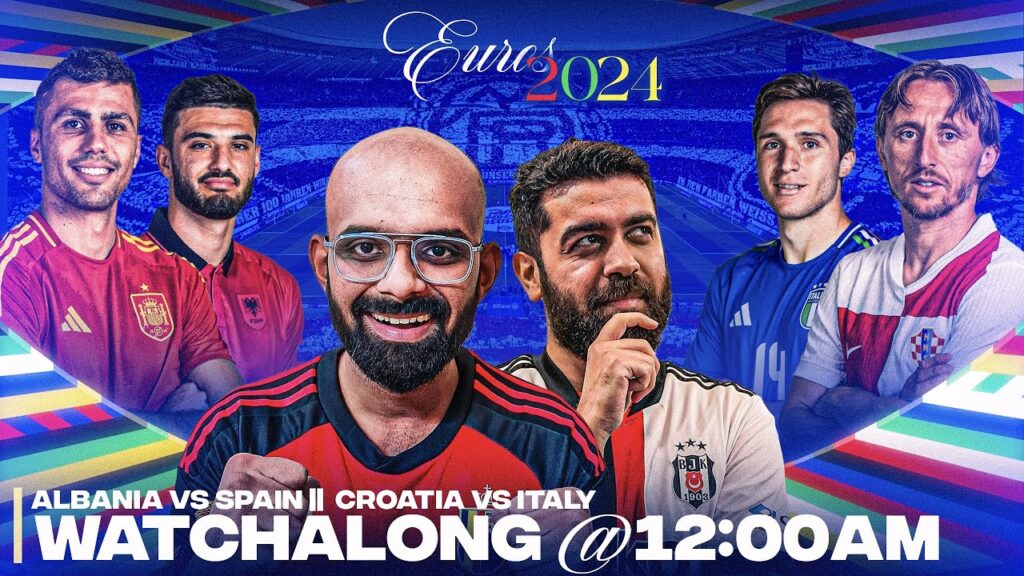 Zero Ball Knowledge | Croatia vs Italy & Albania vs Spain | UEFA EURO 2024 Live Watchalong