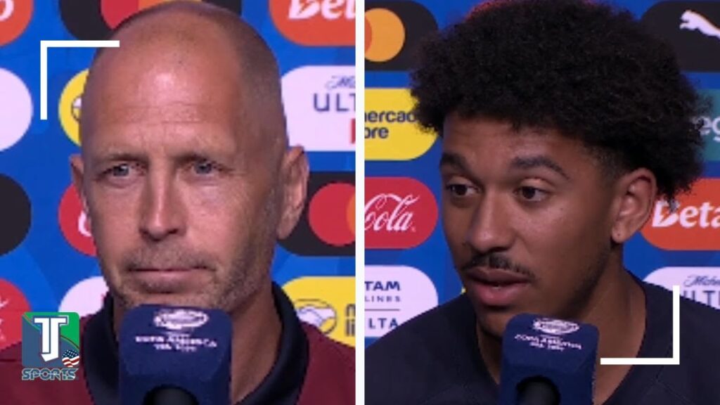 Gregg Berhalter and Chris Richards DEFEND the Copa America stadiums' FIELDS