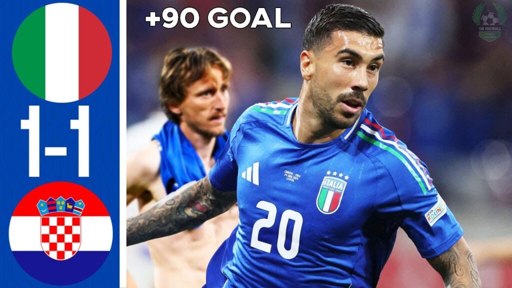 Croatia vs Italy 1-1 – All Goals & Highlights – Euro 2024 Croatia vs Italy 1-1 - All Goals & Highlights - Euro 2024