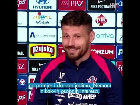 Bruno Petković - 'Volio bi da Budimir zabije 2 gola !' #hrvatskanogometnareprezentacija #vatreni