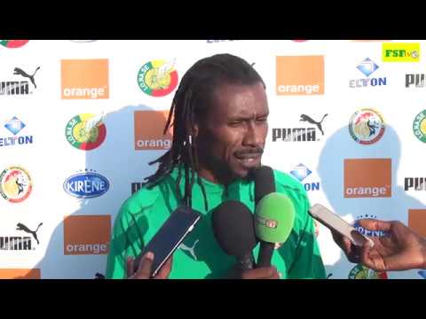 Aliou Cissé sélectionneur de l'équipe nationale du Sénégal: " Nous revenons à notre quotidien "