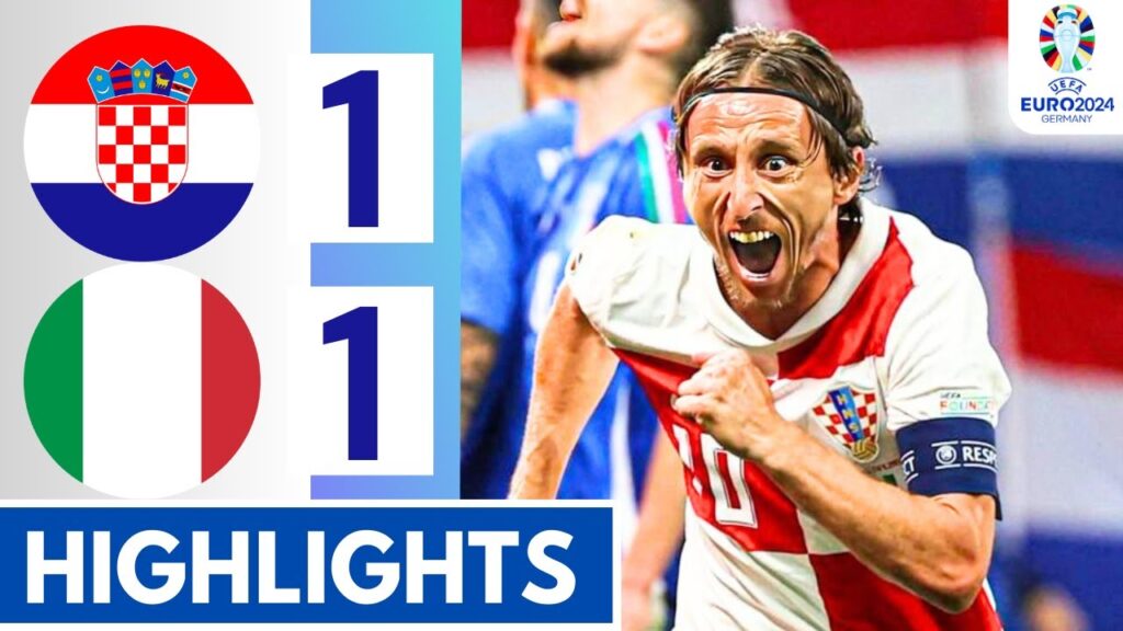 🔵Croatia vs Italy (1-1) All GOALS & Extended HIGHLIGHTS || UEFA EURO 2024