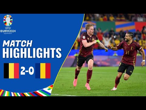 Belgium vs Romania [2-0] | All Goals & Extended Highlights | UEFA Euro 2024
