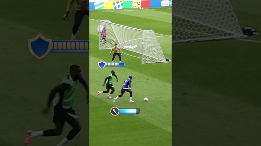 Dembélé vs Thuram 🔥à l'entraînement #shorts