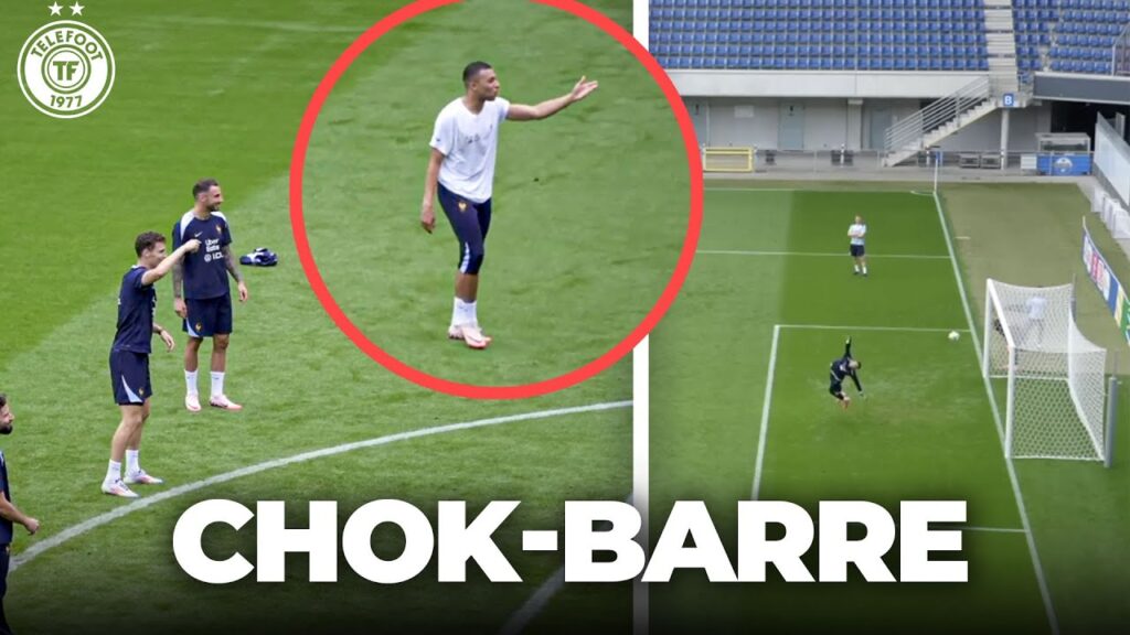 La FRAPPE de Pavard CHOQUE Mbappé à l'entraînement avec les Bleus 😱 - La Quotidienne #1562