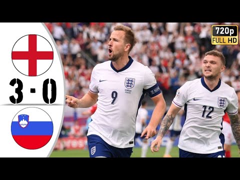England vs Slovenia 3-0 • Euro 2024 Highlights & All Goals • Hasil Bola Tadi Malam Terbaru 2024