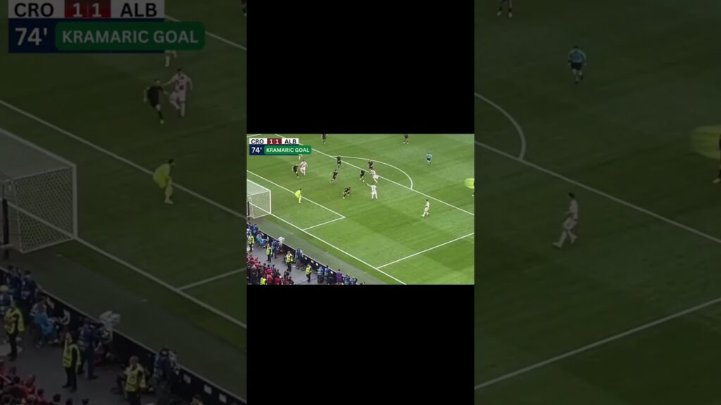 Andrej Kramaric gol vs Albania | Croatia vs Albania highlights #shorts #viral #croatiavsalbania