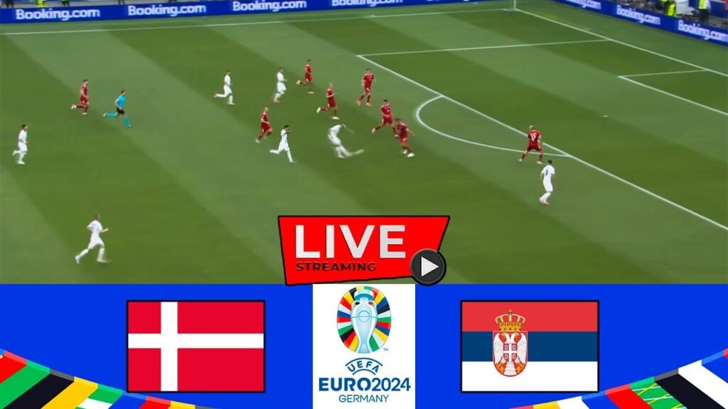 🔴LIVE : Denmark vs Serbia | UEFA Euro Cup 2024 | Match Live Today | Full Match Streaming