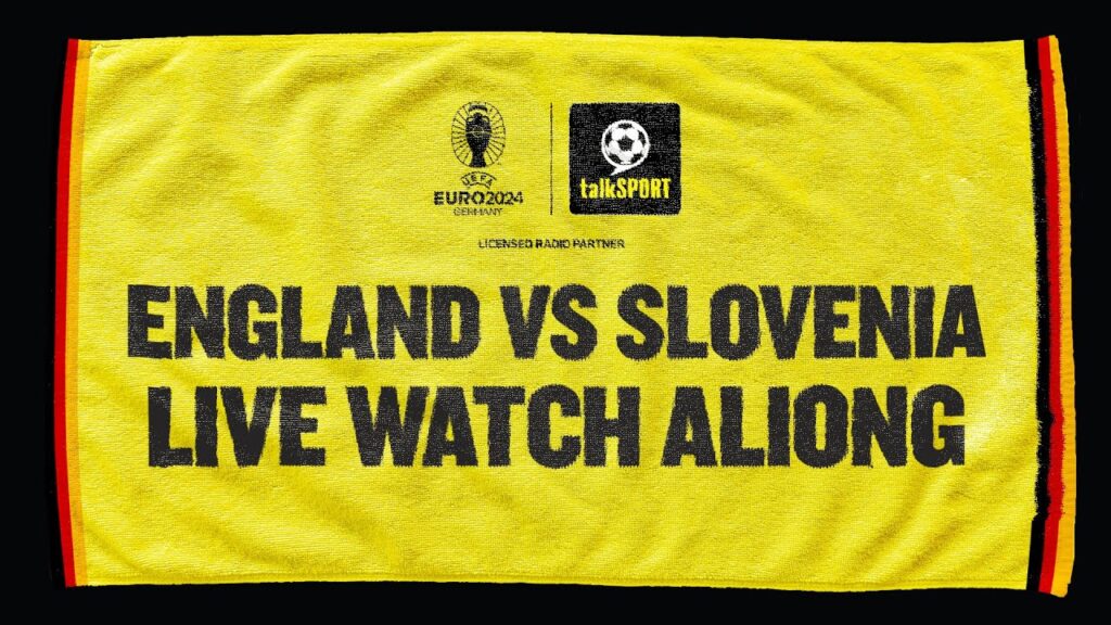 England vs Slovenia LIVE Euro 2024 Watch Along With Jamie O'Hara & Jason Cundy | talkSPORT