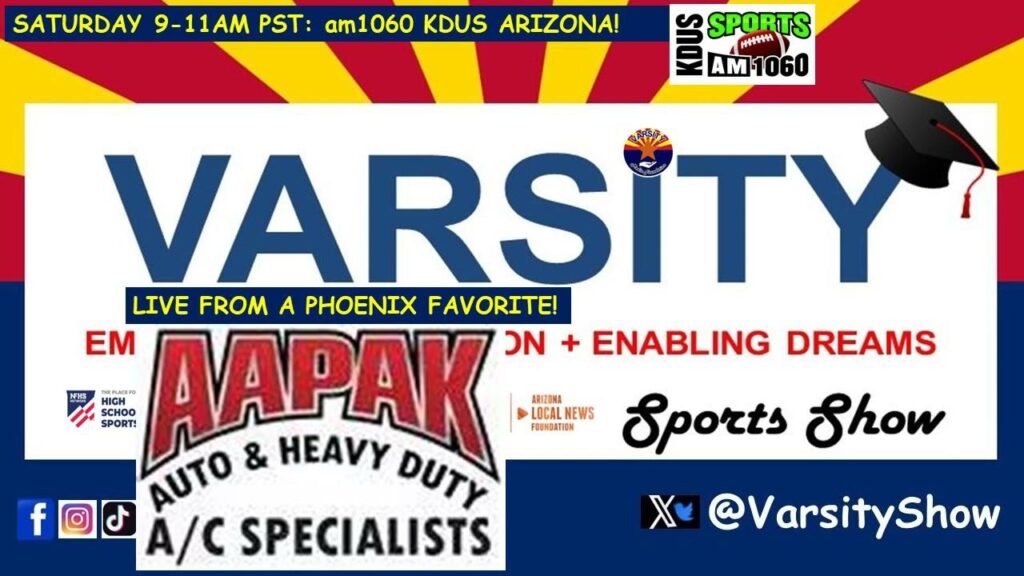 Varsity Sports Show! June 22, 2024 LIVE from AAPAK