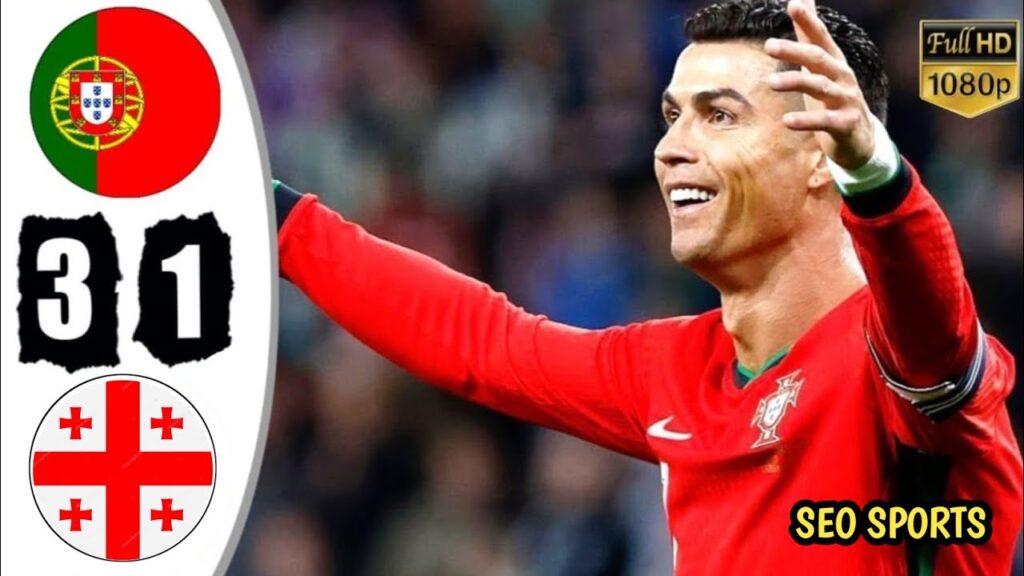 Portugal vs Georgia 3-1 Highlights EURO 2024 • Hasil EURO 2024 Tadi Malam • Bola Tadi Malam