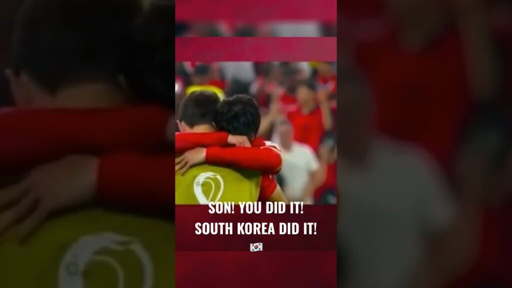 Son Heung-min shed tears of joy... 2022 World Cup: South Korea 2-1 Portugal