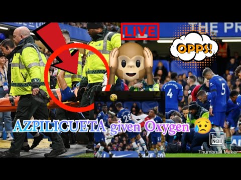CESAR AZPILICUETA  Accidentally booted on Head vs Southampton 😭