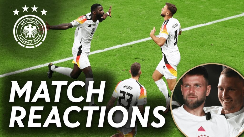 "Ich wusste nicht, wer das Tor gemacht hat" | Match Reactions 🇨🇭🇩🇪 mit David Raum & Niclas Füllkrug