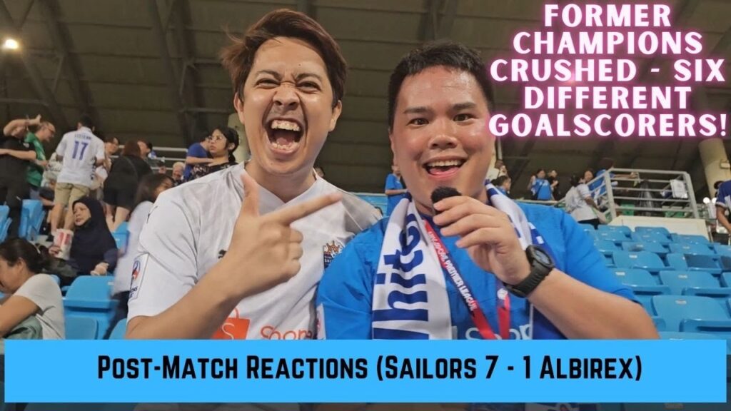 Post-Match Reactions - Lion City Sailors v Albirex Niigata (S) (Singapore Premier League 24/25)