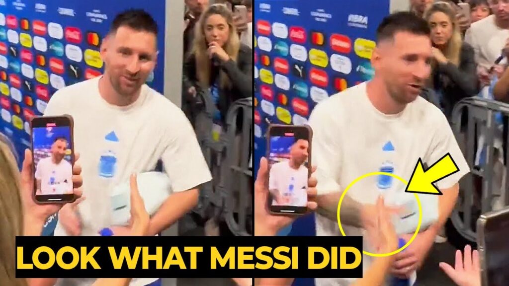 Kindness of MESSI treat every journalist like his family | Football News Today
