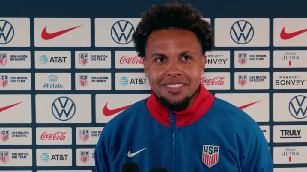 USMNT MIDFIELDER WESTON MCKENNIE ahead of Team USA facing Bolivia in Copa America