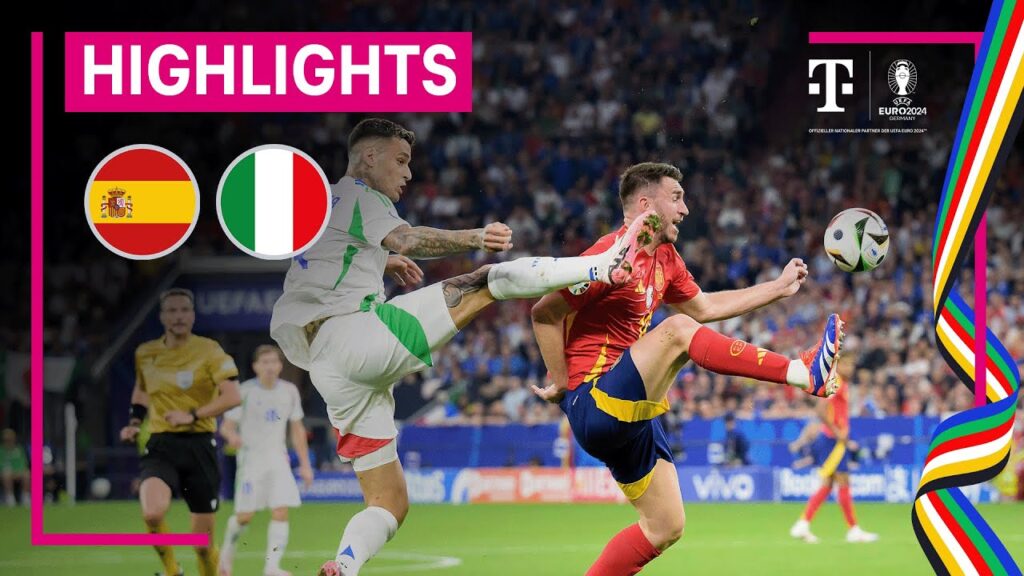 Spanien - Italien, Highlights I UEFA EURO 2024, Gruppenphase I MAGENTA TV