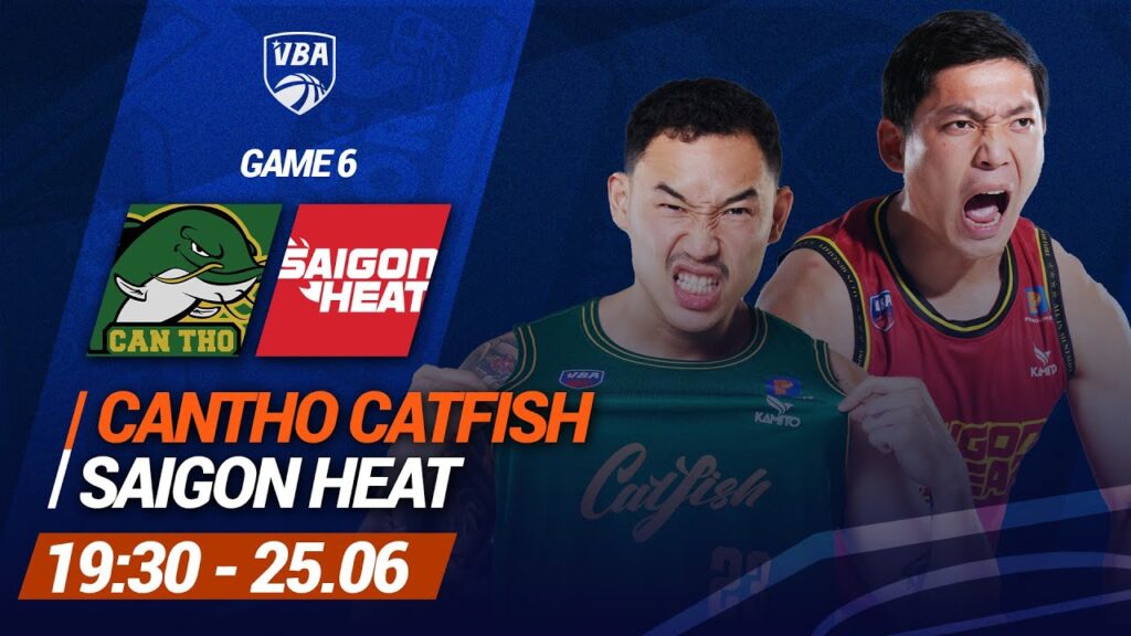 🔴 Livestream: Cantho Catfish vs Saigon Heat | Giải bóng rổ chuyên nghiệp Việt Nam - VBA 2024