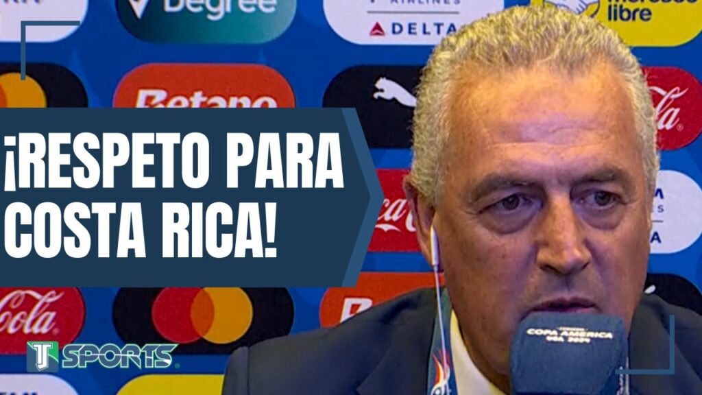 Gustavo Alfaro EXIGE RESPETO para Costa Rica por EMPATAR con Brasil: "NO VINIMOS A PASEAR"
