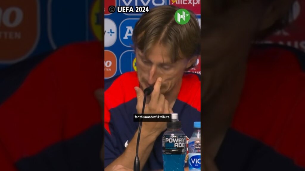 Journalist pays BEAUTIFUL tribute to Luka Modric ❤️