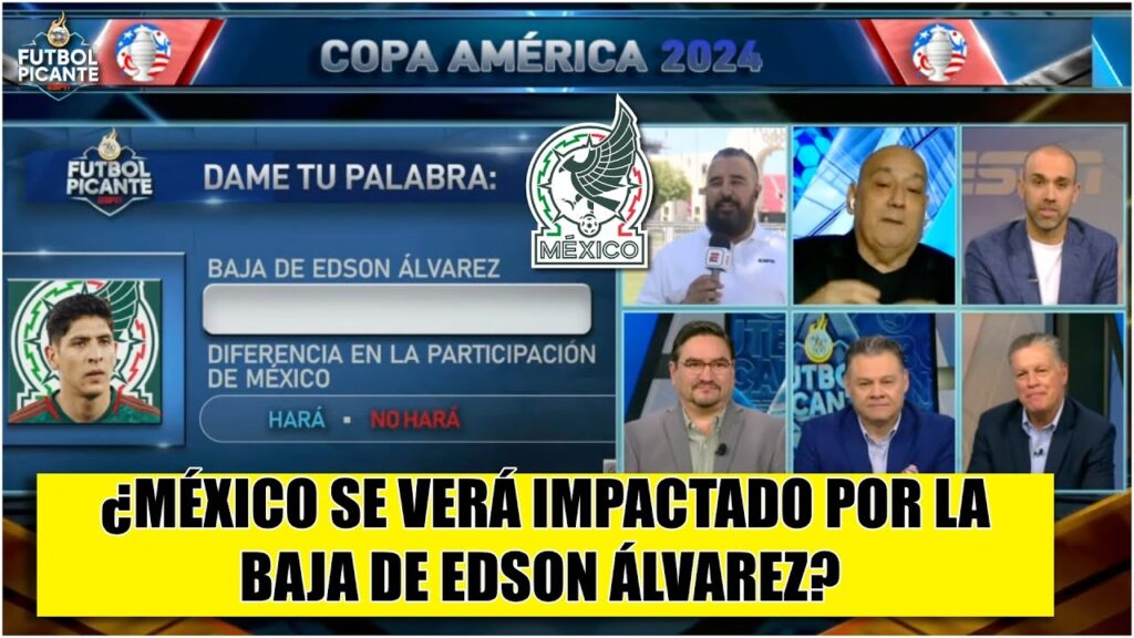 Baja de EDSON ÁLVAREZ marcará DIFERENCIA a FAVOR DE MÉXICO. Luis Romo, a prueba | Futbol Picante