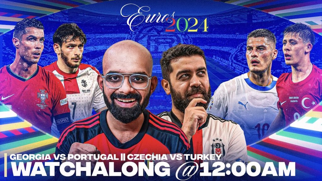 Zero Ball Knowledge | Czechia vs Turkey & Georgia vs Portugal | UEFA EURO 2024 Live Watchalong