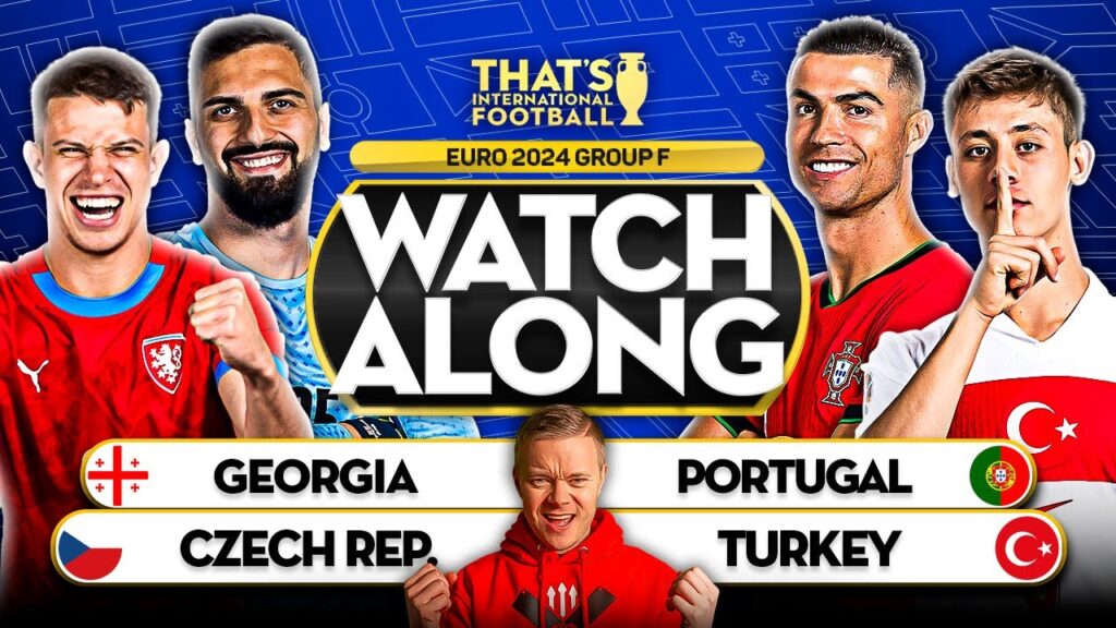 PORTUGAL vs GEORGIA & CZECH REPUBLIC vs TURKEY LIVE EURO 2024 with Mark GOLDBRIDGE LIVE PORTUGAL vs GEORGIA & CZECH REPUBLIC vs TURKEY LIVE EURO 2024 with Mark GOLDBRIDGE LIVE