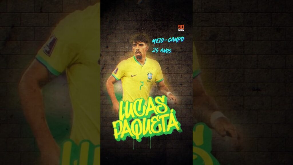 História de Lucas Paquetá da Seleção Brasileira!! #futebol #copa #brasil #paqueta #cbf #copaamerica